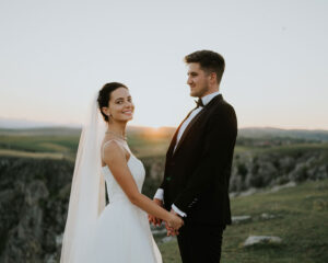 sedinta foto de nunta la apus Cheile Turenilor
